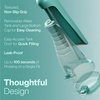 image:imageAquaSonic Aqua Flosser PRO  Rechargeable Electric Cordless Water Flosser for Teeth Gums amp Tongue  Waterproof Modern Design 300ml Large Tank 3 Modes 6 Jet Tips Deluxe Tongue Nozzle  Optic WhiteGreen