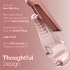 image:imageAquaSonic Aqua Flosser PRO  Rechargeable Electric Cordless Water Flosser for Teeth Gums amp Tongue  Waterproof Modern Design 300ml Large Tank 3 Modes 6 Jet Tips Deluxe Tongue Nozzle  Optic WhiteRose Gold