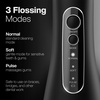 image:imageAquaSonic Aqua Flosser PRO  Rechargeable Electric Cordless Water Flosser for Teeth Gums amp Tongue  Waterproof Modern Design 300ml Large Tank 3 Modes 6 Jet Tips Deluxe Tongue Nozzle  Optic WhiteBlack