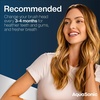 image:imageAquaSonic Genuine Icon Replacement Brush Heads  ADA Accepted  Compatible with AquaSonic Icon Toothbrush  6 Brush Heads  for Normal amp Sensitive Teeth Light PinkNavy