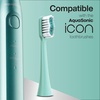 image:imageAquaSonic Genuine Icon Replacement Brush Heads  ADA Accepted  Compatible with AquaSonic Icon Toothbrush  6 Brush Heads  for Normal amp Sensitive Teeth Light PinkMint