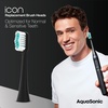 image:imageAquaSonic Genuine Icon Replacement Brush Heads  ADA Accepted  Compatible with AquaSonic Icon Toothbrush  6 Brush Heads  for Normal amp Sensitive Teeth Light PinkOnyx
