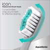 image:imageAquaSonic Genuine Icon Replacement Brush Heads  ADA Accepted  Compatible with AquaSonic Icon Toothbrush  6 Brush Heads  for Normal amp Sensitive Teeth Light PinkStone