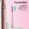 image:imageAquaSonic Genuine Icon Replacement Brush Heads  ADA Accepted  Compatible with AquaSonic Icon Toothbrush  6 Brush Heads  for Normal amp Sensitive Teeth Light PinkLight Pink