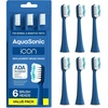 image:imageAquaSonic Genuine Icon Replacement Brush Heads  ADA Accepted  Compatible with AquaSonic Icon Toothbrush  6 Brush Heads  for Normal amp Sensitive Teeth Light PinkNavy