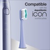 image:imageAquaSonic Genuine Icon Replacement Brush Heads  ADA Accepted  Compatible with AquaSonic Icon Toothbrush  6 Brush Heads  for Normal amp Sensitive Teeth Light PinkPurple