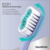 image:imageAquaSonic Genuine Icon Replacement Brush Heads  ADA Accepted  Compatible with AquaSonic Icon Toothbrush  6 Brush Heads  for Normal amp Sensitive Teeth Light PinkPurple