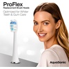 image:imageAquaSonic Genuine Proflex Replacement Brush Heads  ADA Accepted  for Whiter Teeth amp Gum Care  Compatible with Many AquaSonic Toothbrush Handles 3 Pack Black8 Pack White