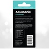 image:imageAquaSonic Genuine Standard Replacement Brush Heads  ADA Accepted  for Normal amp Sensitive Teeth  Compatible with Many AquaSonic Toothbrush Handles 8 Pack Black2 Pack Black