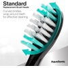 image:imageAquaSonic Genuine Standard Replacement Brush Heads  ADA Accepted  for Normal amp Sensitive Teeth  Compatible with Many AquaSonic Toothbrush Handles 8 Pack Black8 Pack Black