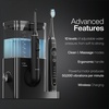 image:imageAquaSonic Home Dental Center PRO  Brushing amp Flossing Made Easy  Brush amp Floss  Power Toothbrush amp Water Flosser  Whiter Teeth amp Healthier Gums  Black Series ProOral IrrigatorBlack
