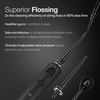 image:imageAquaSonic Home Dental Center PRO  Brushing amp Flossing Made Easy  Brush amp Floss  Power Toothbrush amp Water Flosser  Whiter Teeth amp Healthier Gums  Black Series ProOral IrrigatorBlack