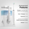 image:imageAquaSonic Home Dental Center PRO  Brushing amp Flossing Made Easy  Brush amp Floss  Power Toothbrush amp Water Flosser  Whiter Teeth amp Healthier Gums  Black Series ProOral IrrigatorWhite