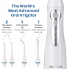 image:imageAquaSonic Home Dental Center Rechargeable Power Toothbrush amp Smart Water Flosser  Complete Family Oral Care System  10 Attachments and Tips Included  Various Modes amp Timers BlackWhite