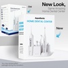 image:imageAquaSonic Home Dental Center Rechargeable Power Toothbrush amp Smart Water Flosser  Complete Family Oral Care System  10 Attachments and Tips Included  Various Modes amp Timers BlackWhite