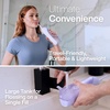 image:imageAquaSonic Icon Water Flosser for Teeth  Cordless Rechargeable Oral Irrigator  Waterproof Portable Dental Cleaning with Jet Tip  Braces Home Travel  OnyxLilac