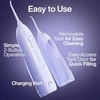 image:imageAquaSonic Icon Water Flosser for Teeth  Cordless Rechargeable Oral Irrigator  Waterproof Portable Dental Cleaning with Jet Tip  Braces Home Travel  OnyxLilac
