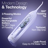 image:imageAquaSonic Icon Water Flosser for Teeth  Cordless Rechargeable Oral Irrigator  Waterproof Portable Dental Cleaning with Jet Tip  Braces Home Travel  OnyxLilac