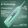 image:imageAquaSonic Icon Water Flosser for Teeth  Cordless Rechargeable Oral Irrigator  Waterproof Portable Dental Cleaning with Jet Tip  Braces Home Travel  OnyxMint