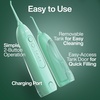 image:imageAquaSonic Icon Water Flosser for Teeth  Cordless Rechargeable Oral Irrigator  Waterproof Portable Dental Cleaning with Jet Tip  Braces Home Travel  OnyxMint