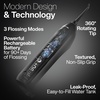 image:imageAquaSonic Icon Water Flosser for Teeth  Cordless Rechargeable Oral Irrigator  Waterproof Portable Dental Cleaning with Jet Tip  Braces Home Travel  OnyxOnyx