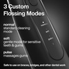 image:imageAquaSonic Icon Water Flosser for Teeth  Cordless Rechargeable Oral Irrigator  Waterproof Portable Dental Cleaning with Jet Tip  Braces Home Travel  OnyxOnyx