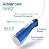 image:imageAquaSonic Water Flosser  Cordless Rechargeable Water Flossers for Teeth Cleaning  Waterproof Aqua Flosser Portable Oral Irrigator for Dental Cleaning with 5 Jet Tips  Braces Home TravelSapphire Blue