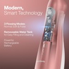image:imageAquaSonic Water Flosser  Cordless Rechargeable Water Flossers for Teeth Cleaning  Waterproof Aqua Flosser Portable Oral Irrigator for Dental Cleaning with 5 Jet Tips  Braces Home TravelRose Gold