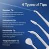 image:imageAquaSonic Water Flosser  Cordless Rechargeable Water Flossers for Teeth Cleaning  Waterproof Aqua Flosser Portable Oral Irrigator for Dental Cleaning with 5 Jet Tips  Braces Home TravelSapphire Blue