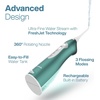 image:imageAquaSonic Water Flosser  Cordless Rechargeable Water Flossers for Teeth Cleaning  Waterproof Aqua Flosser Portable Oral Irrigator for Dental Cleaning with 5 Jet Tips  Braces Home TravelMint Green Metallic