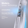 image:imageAquaSonic Water Flosser  Cordless Rechargeable Water Flossers for Teeth Cleaning  Waterproof Aqua Flosser Portable Oral Irrigator for Dental Cleaning with 5 Jet Tips  Braces Home TravelWhite
