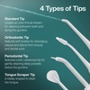 image:imageAquaSonic Water Flosser  Cordless Rechargeable Water Flossers for Teeth Cleaning  Waterproof Aqua Flosser Portable Oral Irrigator for Dental Cleaning with 5 Jet Tips  Braces Home TravelMint Green Metallic