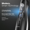 image:imageAquaSonic Water Flosser  Cordless Rechargeable Water Flossers for Teeth Cleaning  Waterproof Aqua Flosser Portable Oral Irrigator for Dental Cleaning with 5 Jet Tips  Braces Home TravelBlack