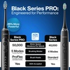image:imageAquasonic Black Series PRO UV  UltraWhitening Electric Toothbrush  5 Modes amp Smart Timers  UV Sanitizing Base Premium Travel Case amp 6 Proflex Brush Heads  ADA Accepted1 Count Pack of 1