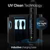 image:imageAquasonic Black Series PRO UV  UltraWhitening Electric Toothbrush  5 Modes amp Smart Timers  UV Sanitizing Base Premium Travel Case amp 6 Proflex Brush Heads  ADA Accepted1 Count Pack of 1