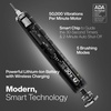 image:imageAquasonic Black Series PRO UV  UltraWhitening Electric Toothbrush  5 Modes amp Smart Timers  UV Sanitizing Base Premium Travel Case amp 6 Proflex Brush Heads  ADA Accepted1 Count Pack of 1