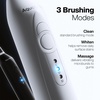 image:imageAquasonic Duo  Dual Handle Ultra Whitening 40000 VPM Wireless Charging Electric ToothBrushes  3 Modes with Smart Timers  10 Dupont Brush Heads amp 2 Travel Cases Included2 Count Pack of 1