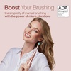 image:imageAquasonic Icon ADAAccepted Rechargeable Toothbrush  Magnetic Holder amp Slim Travel Case  2 Brushing Modes amp Smart Timers  Gentle MicroVibrations LilacBlush
