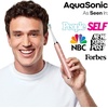image:imageAquasonic Vibe Series PRO  UltraWhitening Electric Toothbrush  5 Modes amp Smart Timers  Premium Travel Case amp 6 Proflex Brush Heads  ADA Accepted Toothbrush Charcoal MetallicRose Gold