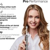 image:imageAquasonic Vibe Series PRO  UltraWhitening Electric Toothbrush  5 Modes amp Smart Timers  Premium Travel Case amp 6 Proflex Brush Heads  ADA Accepted Toothbrush Charcoal MetallicCharcoal Metallic