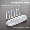 image:imageAquasonic Vibe Series PRO  UltraWhitening Electric Toothbrush  5 Modes amp Smart Timers  Premium Travel Case amp 6 Proflex Brush Heads  ADA Accepted Toothbrush Charcoal MetallicCharcoal Metallic