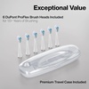 image:imageAquasonic Vibe Series PRO  UltraWhitening Electric Toothbrush  5 Modes amp Smart Timers  Premium Travel Case amp 6 Proflex Brush Heads  ADA Accepted Toothbrush Charcoal MetallicOptic White