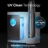 image:imageAquasonic Vibe Series PRO  UltraWhitening Electric Toothbrush  5 Modes amp Smart Timers  UV Sanitizing Base  ADA Accepted Optic WhiteCharcoal Metallic