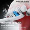 image:imageAquasonic Vibe Series PRO  UltraWhitening Electric Toothbrush  5 Modes amp Smart Timers  UV Sanitizing Base  ADA Accepted Optic WhiteCharcoal Metallic