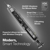 image:imageAquasonic Vibe Series PRO  UltraWhitening Electric Toothbrush  5 Modes amp Smart Timers  UV Sanitizing Base  ADA Accepted Optic WhiteCharcoal Metallic