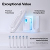 image:imageAquasonic Vibe Series PRO  UltraWhitening Electric Toothbrush  5 Modes amp Smart Timers  UV Sanitizing Base  ADA Accepted Optic WhiteOptic White