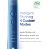 image:imageAquasonic Vibe Series UltraWhitening Toothbrush  ADA Accepted Electric Toothbrush  8 Brush Heads amp Travel Case  40000 VPM Motor amp Wireless Charging  4 Modes w Smart Timer  Charcoal MetallicSapphire Blue