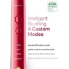 image:imageAquasonic Vibe Series UltraWhitening Toothbrush  ADA Accepted Electric Toothbrush  8 Brush Heads amp Travel Case  40000 VPM Motor amp Wireless Charging  4 Modes w Smart Timer  Charcoal MetallicRuby