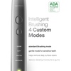 image:imageAquasonic Vibe Series UltraWhitening Toothbrush  ADA Accepted Electric Toothbrush  8 Brush Heads amp Travel Case  40000 VPM Motor amp Wireless Charging  4 Modes w Smart Timer  Charcoal MetallicCharcoal Metallic