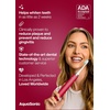 image:imageAquasonic Vibe Series UltraWhitening Toothbrush  ADA Accepted Electric Toothbrush  8 Brush Heads amp Travel Case  40000 VPM Motor amp Wireless Charging  4 Modes w Smart Timer  Charcoal MetallicRuby